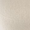 LEOPOLD - Designpoef nr. 1 van beige fijne bouclé stof LEOPOLD